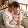 Arms-Up Transition Sleep Sack, zip closure detail