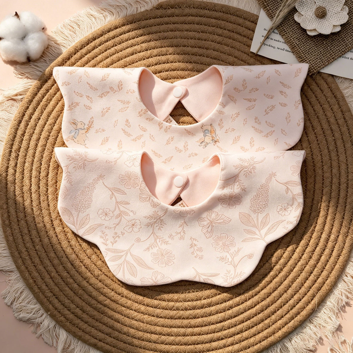 Boutique Bandana Bibs - Waterproof-Backed Drool & Teething Bibs