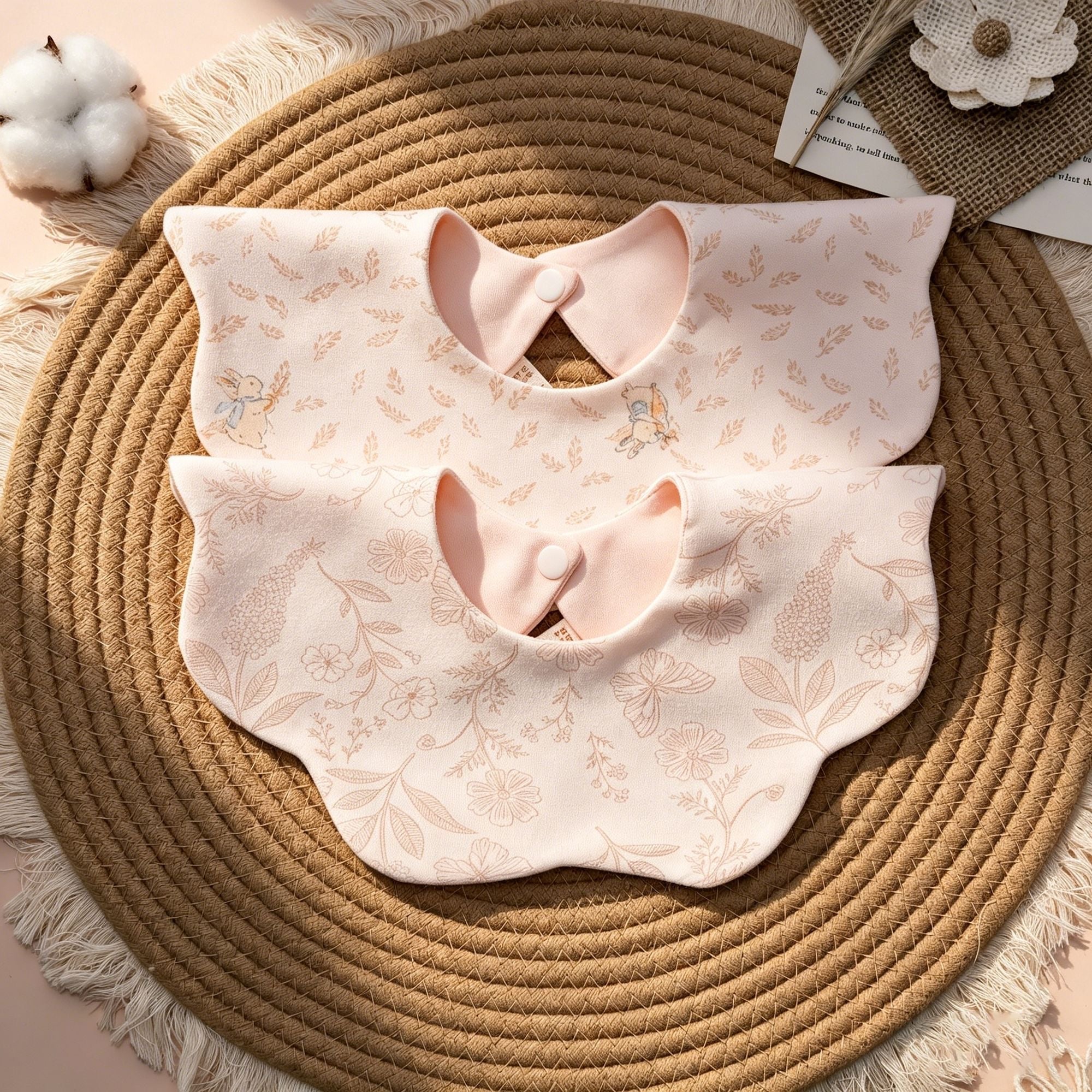 Boutique Bandana Bibs - Waterproof-Backed Drool & Teething Bibs