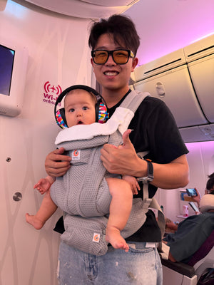 Go Baby carrier in everyday use