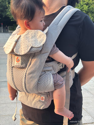 Go Baby carrier in everyday use