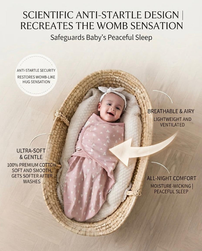 Cotton Newborn Swaddle Wrap Blanket