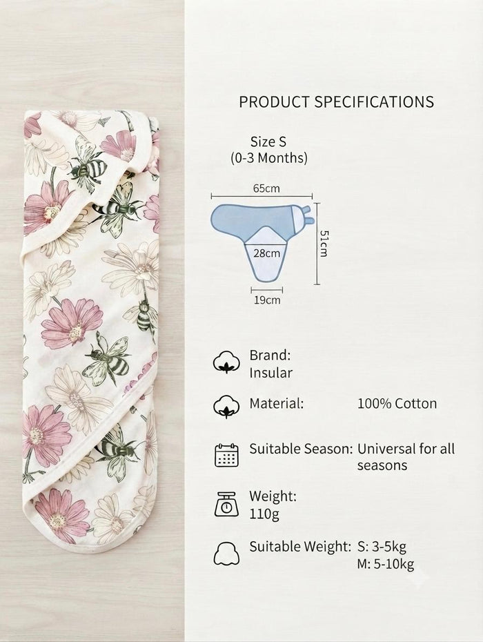 Cotton Newborn Swaddle Wrap Blanket